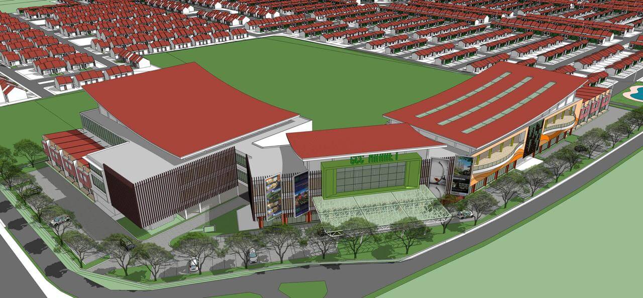 Pasar Semi Modern di Green Citayam City